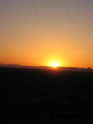 Coucher de soleil