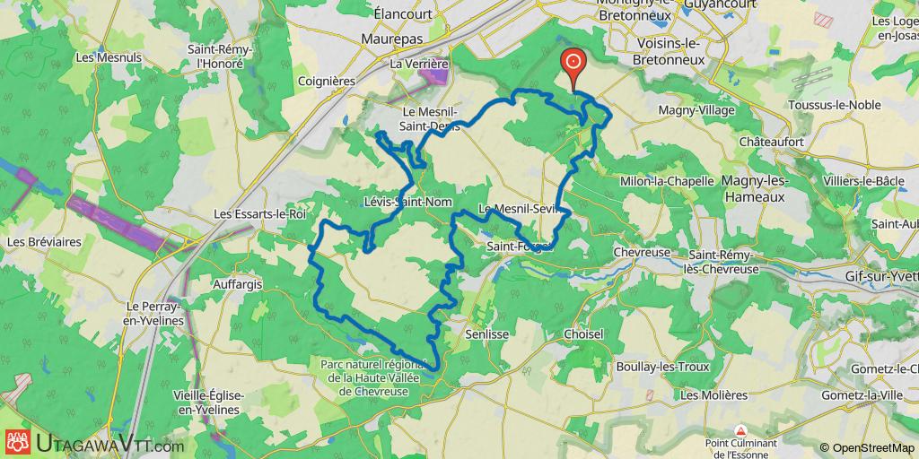 Magny Futée 2015 - 40 km