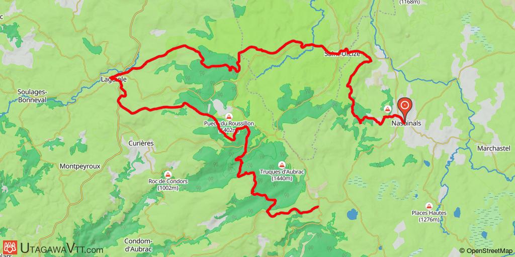 Aubrac - Etape 2/2 : Nasbinals - Aubrac via Laguiole