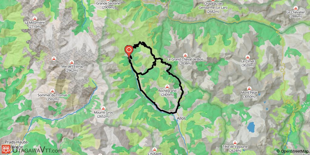 GR56 par le col d'Allos