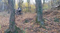 descente raide sur vizille