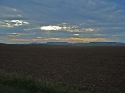 Vue sur la butte de Laon