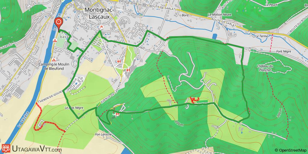 Espace Lascaux - Dordogne : Parcours N° 10 : Montignac - Lascaux