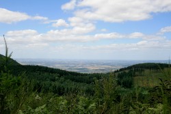 Vue sur le nord du Tarn (Vers Lavaur et Albi)