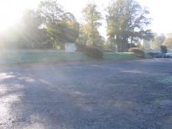 L'Abbaye au petit matin.