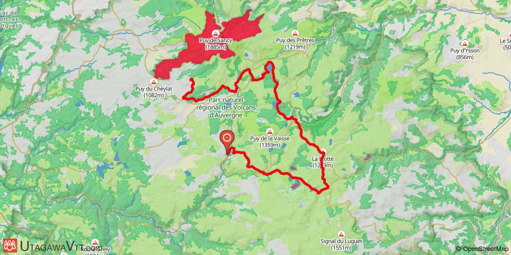 Auvergne et Cézalier - Etape 1/2