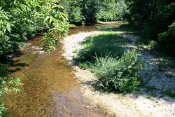 Le Thoré en été, torrent en Hiver