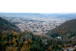 Mazamet vu d'Hautpoul