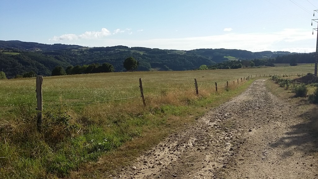 Petit tour derrière Olliergues
