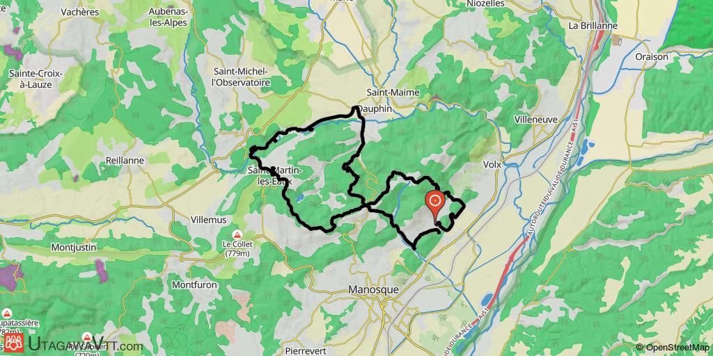 Autour de Manosque