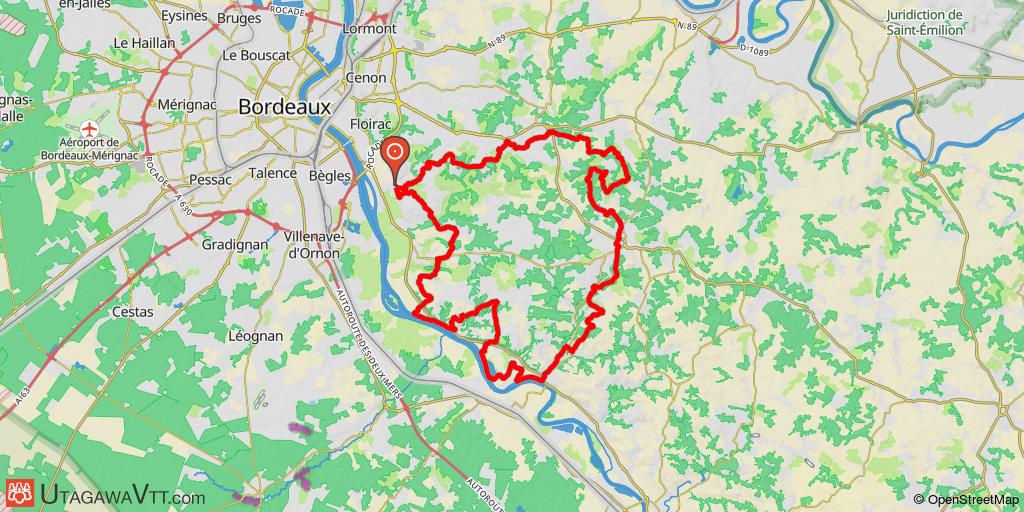 Le pays vallonné de la rive droite bordelaise