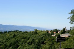Panorama au sortir de Saint Salvy de La Balme