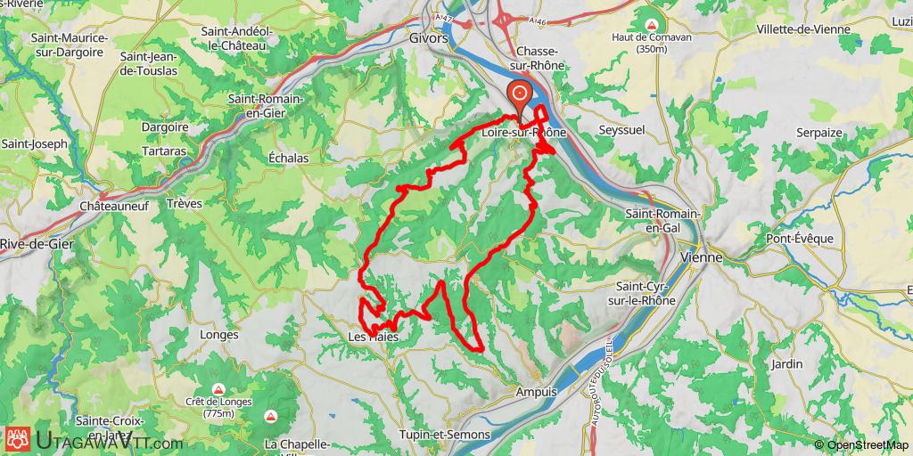 Loire-sur-Rhône: Rallye des Châtaignes 2003 - 35 km