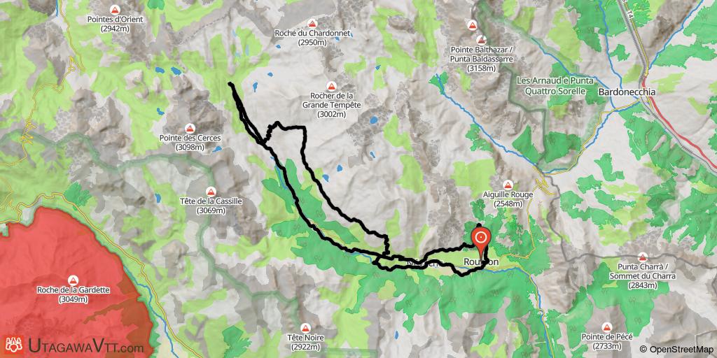 Sentier militaire de la Clarée