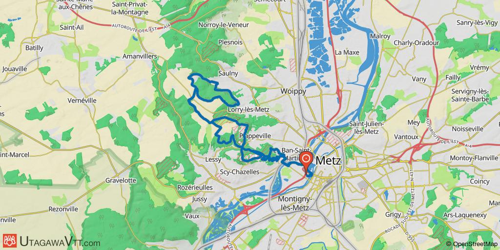 Les plateaux de Metz