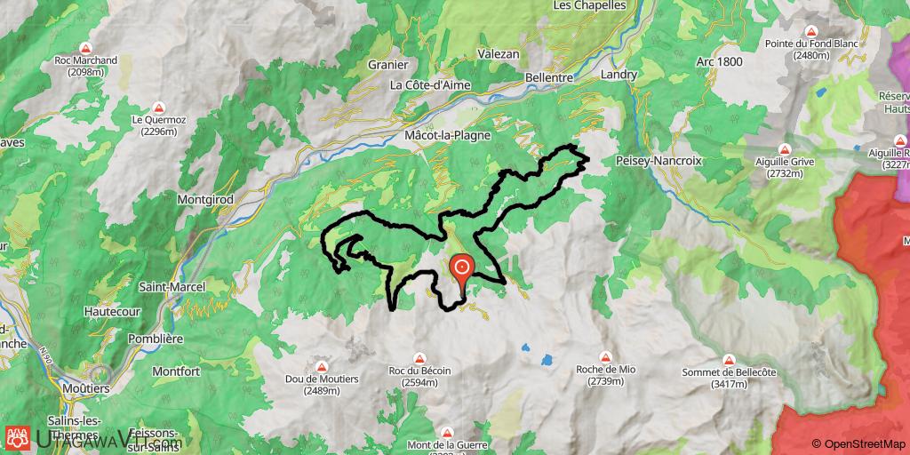 Les Coches, Plangagnant, Montalbert, Fornelet