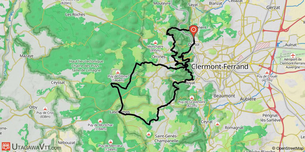 Enduro, technique et roulant autour des Puys
