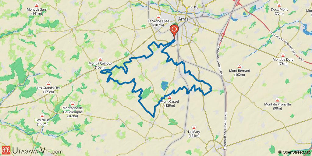 Rando organisée par le club d'Agny - 80 km