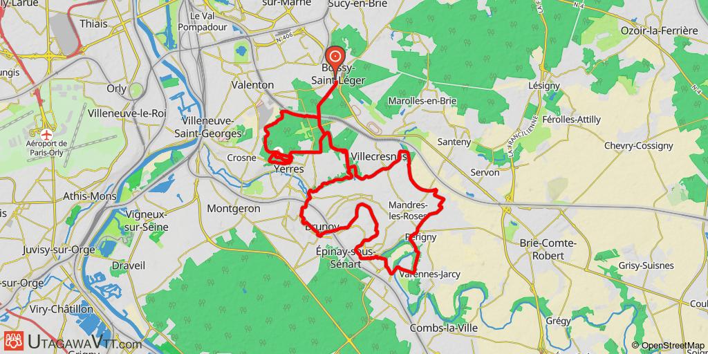 La Griffon'Yerres - 38 km