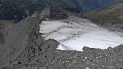 on voit bien le parcous le long de l'arête