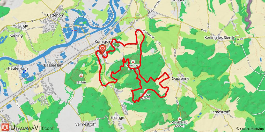 Autour de Koenigsmacker