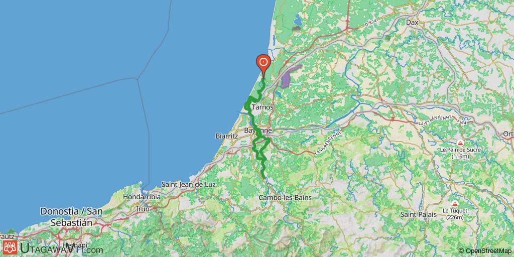Vallée de la Nive - Départ de Labenne