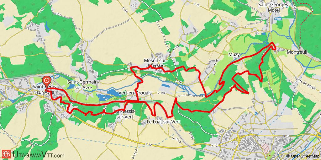Autour de Saint-Rémy-sur-Avre