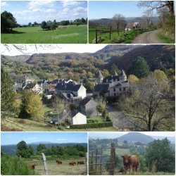 Saint Etienne de Chomeil à l'automne