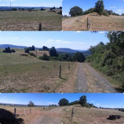 Juste avant les orgues de ChateauNeuf