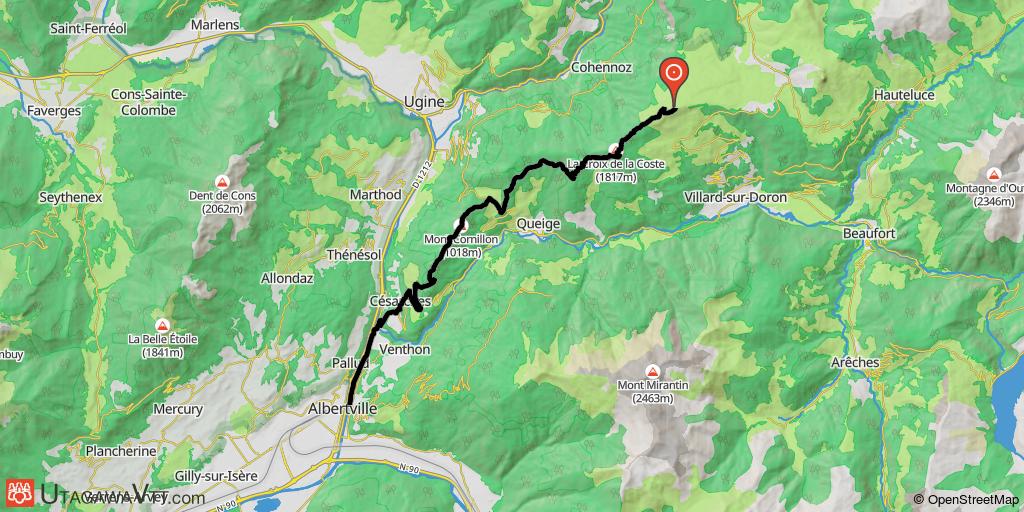 Beaufortain VTT - La Dev'Albertville