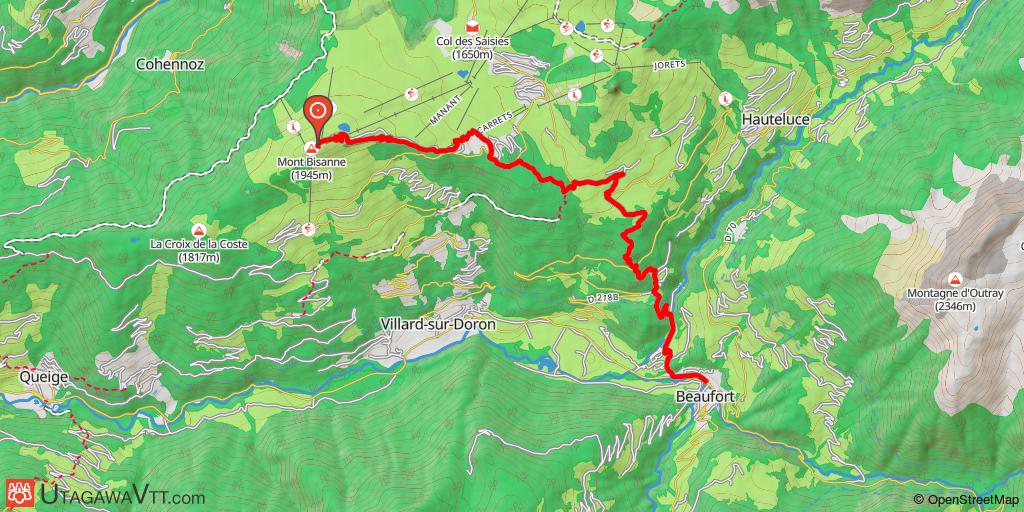 Beaufortain VTT - L'Adret'Naline