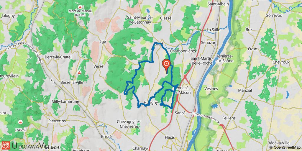 Sortie sur Laizé et le plateau de Sennecé