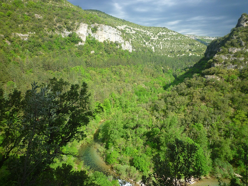 Cirque de Navacelles et moulin de la Foux