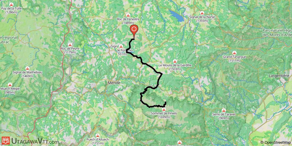 Grande Traversée du Massif Central - Le Giraldès - Mont-Lozère (Etape 6/12)