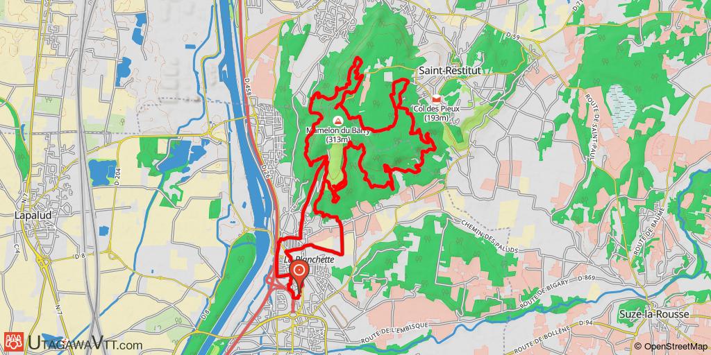 Rando organisée du Lez 2015 - 30 km
