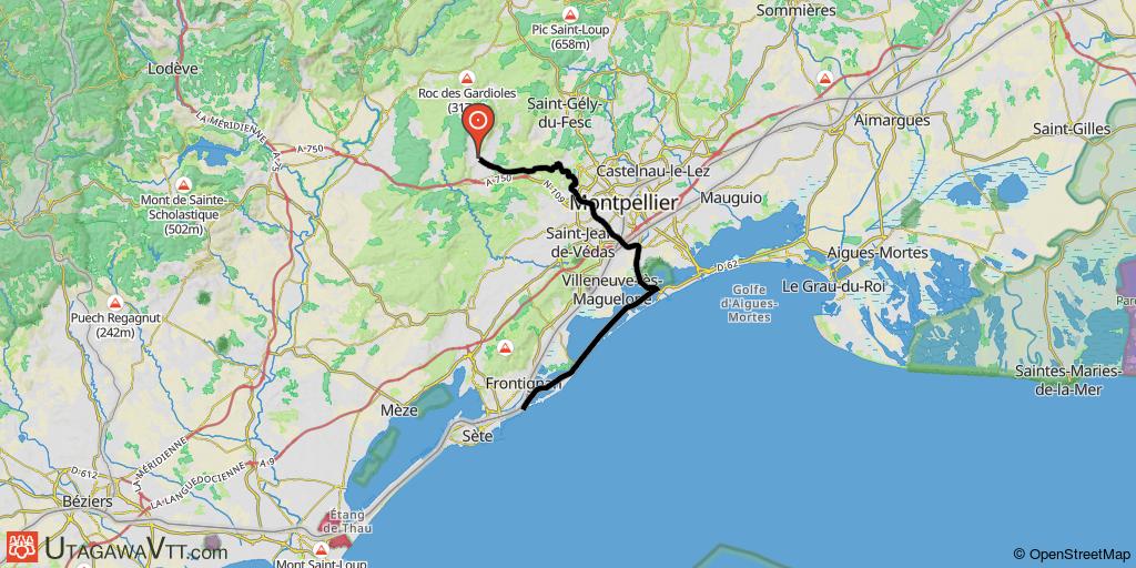 Grande Traversée du Massif Central - Montarnaud - Frontignan (Etape 12/12)