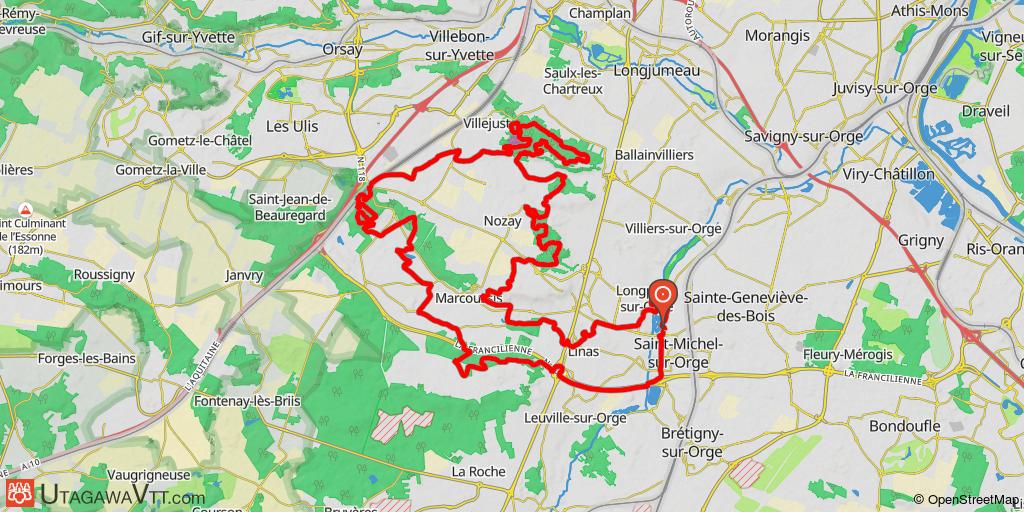 Cinq bois autour de Marcoussis