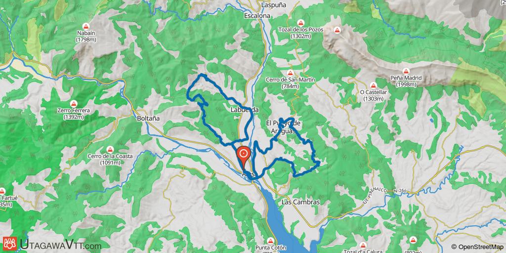 Circuits 3 & 5 autour d'Ainsa