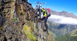La technique du vélo piolet !