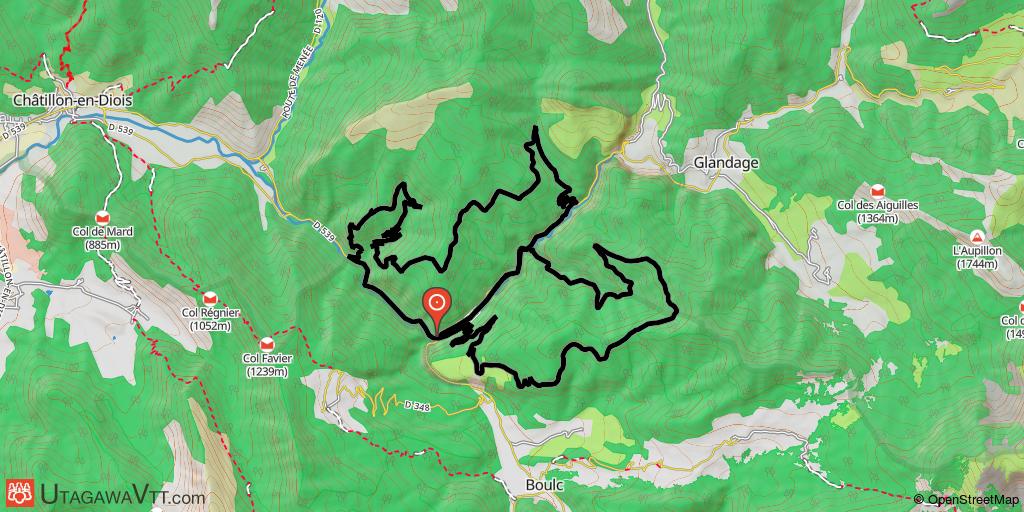 Trois boucles : Gorges du Rio Sourd