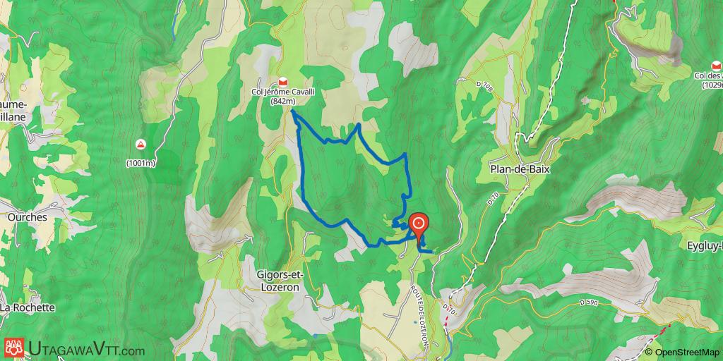 Tour de la montagne de Lozeron
