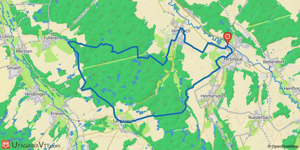 Domaine VTT Sundgau - Sud - Alsace : Au pays des étangs