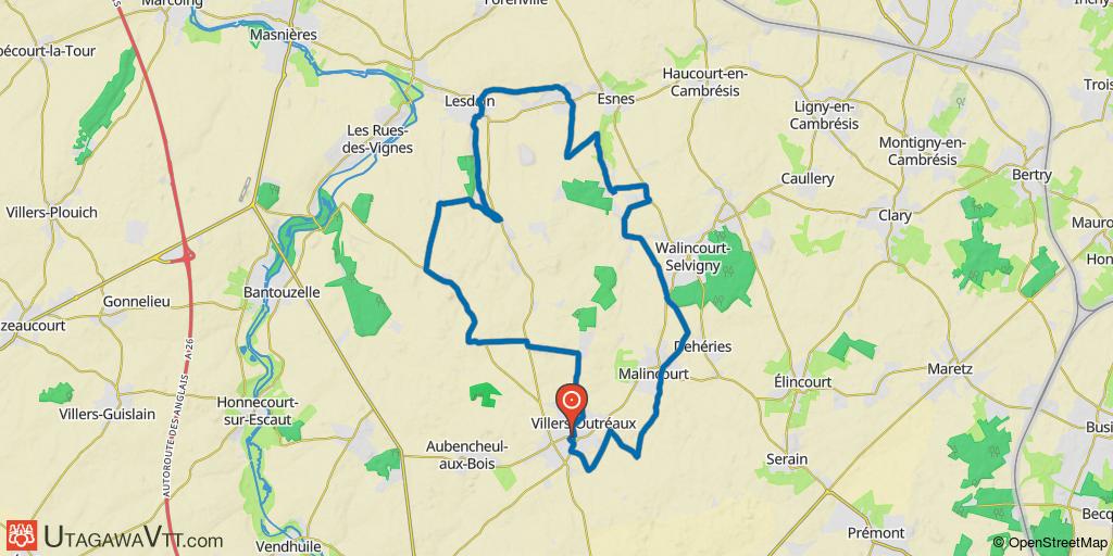 Villers-Outréaux 2015 - 30 km