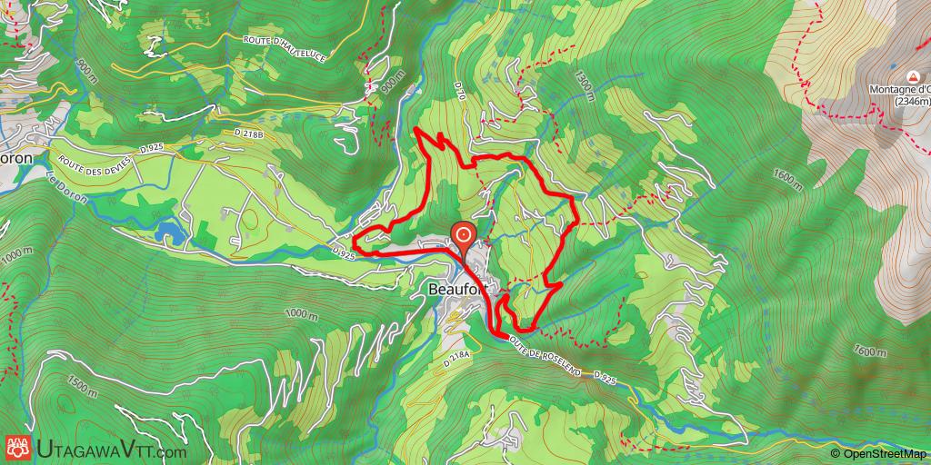 Beaufortain VTT - Curtillets