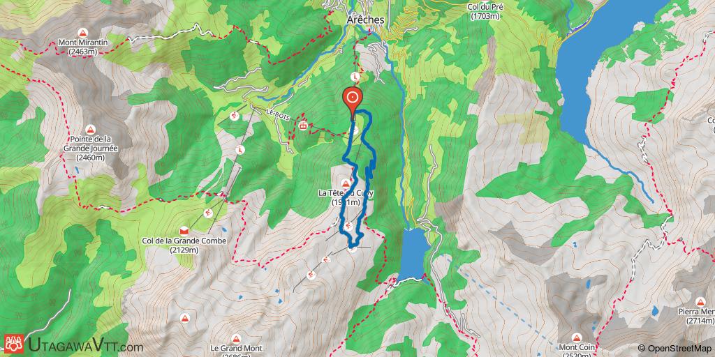 Beaufortain VTT - Cuvy - Bonnets Rouges