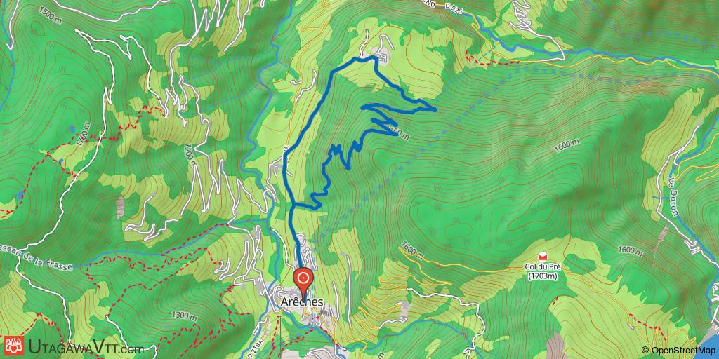 Beaufortain VTT - Plan du Praz