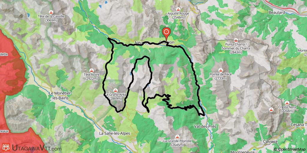 Quatre vallées de la Clarée : Granon, Oule, Cristol, Buffère