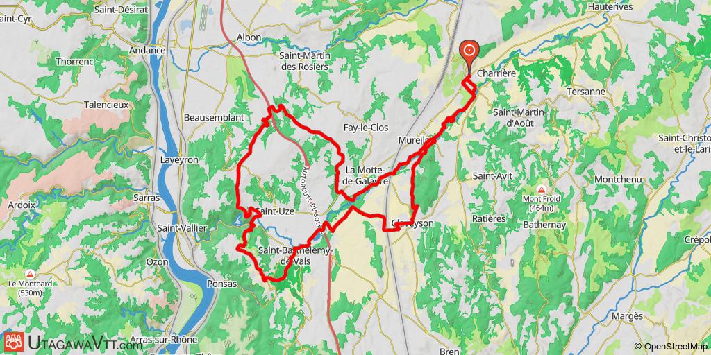 Tour des éoliennes avec passage aux "Roches qui dansent"