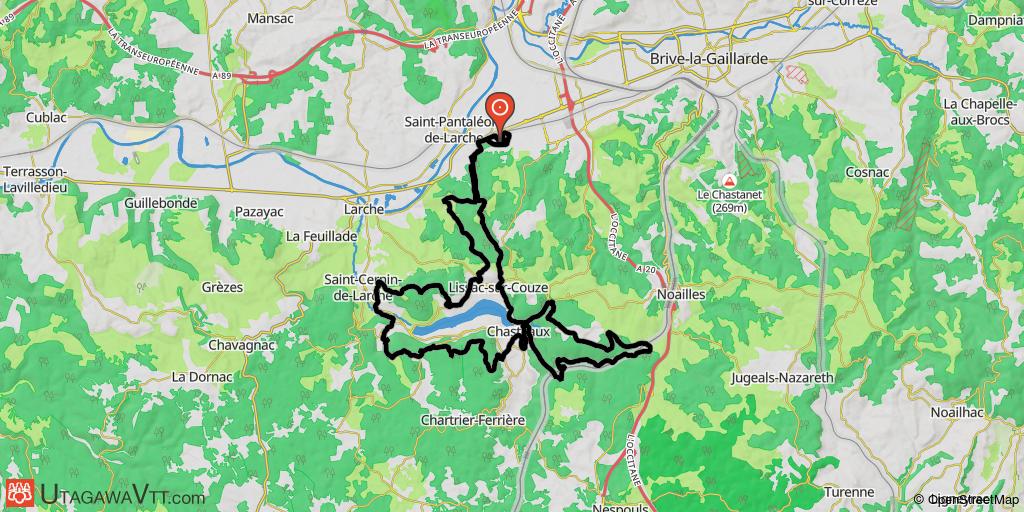 Tour du lac de Causse par les crêtes