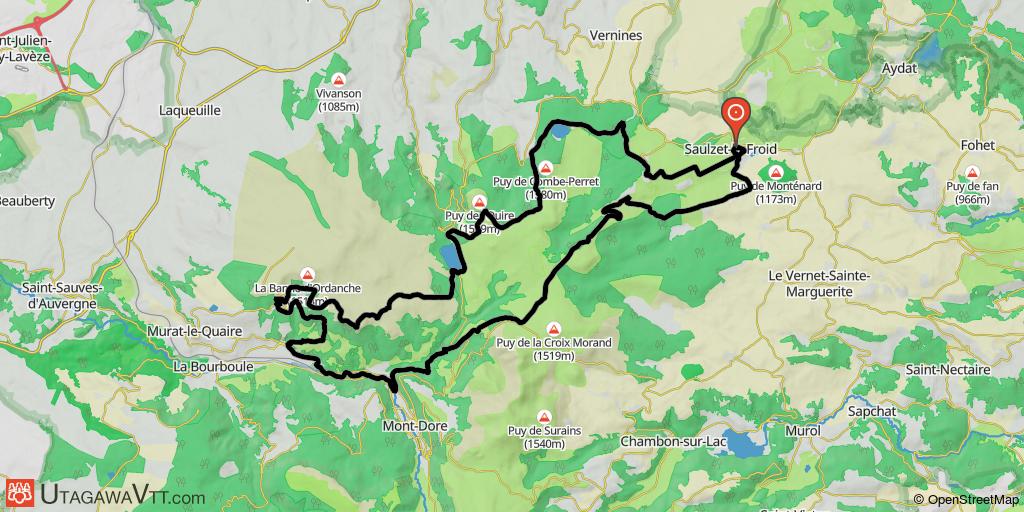 Entre Servières et Croix Morand par Puy Gros et Mont Dore